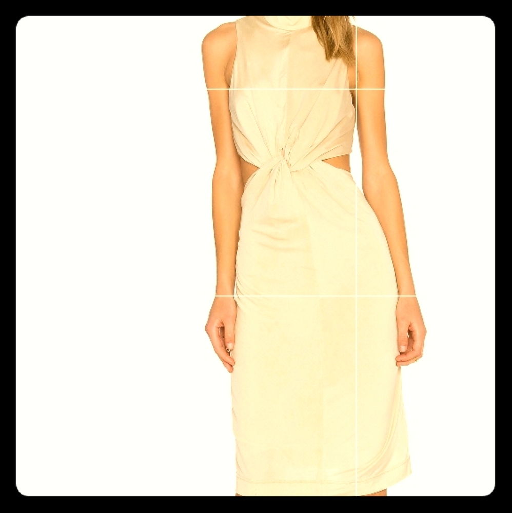 Kendall and KylieKnot Front Jersey Dress 